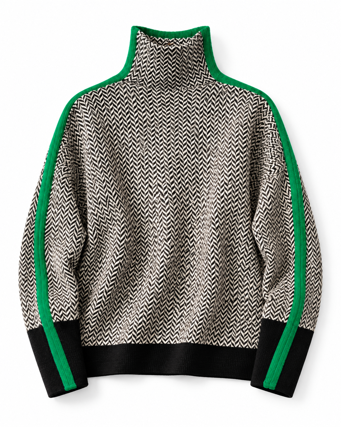 Helena | Contrast Stripe Pullover