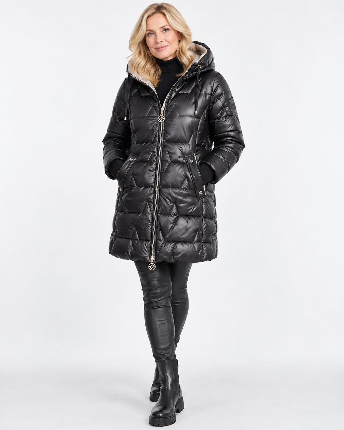 Mila | Women's Warm Hooded Winter Jacket