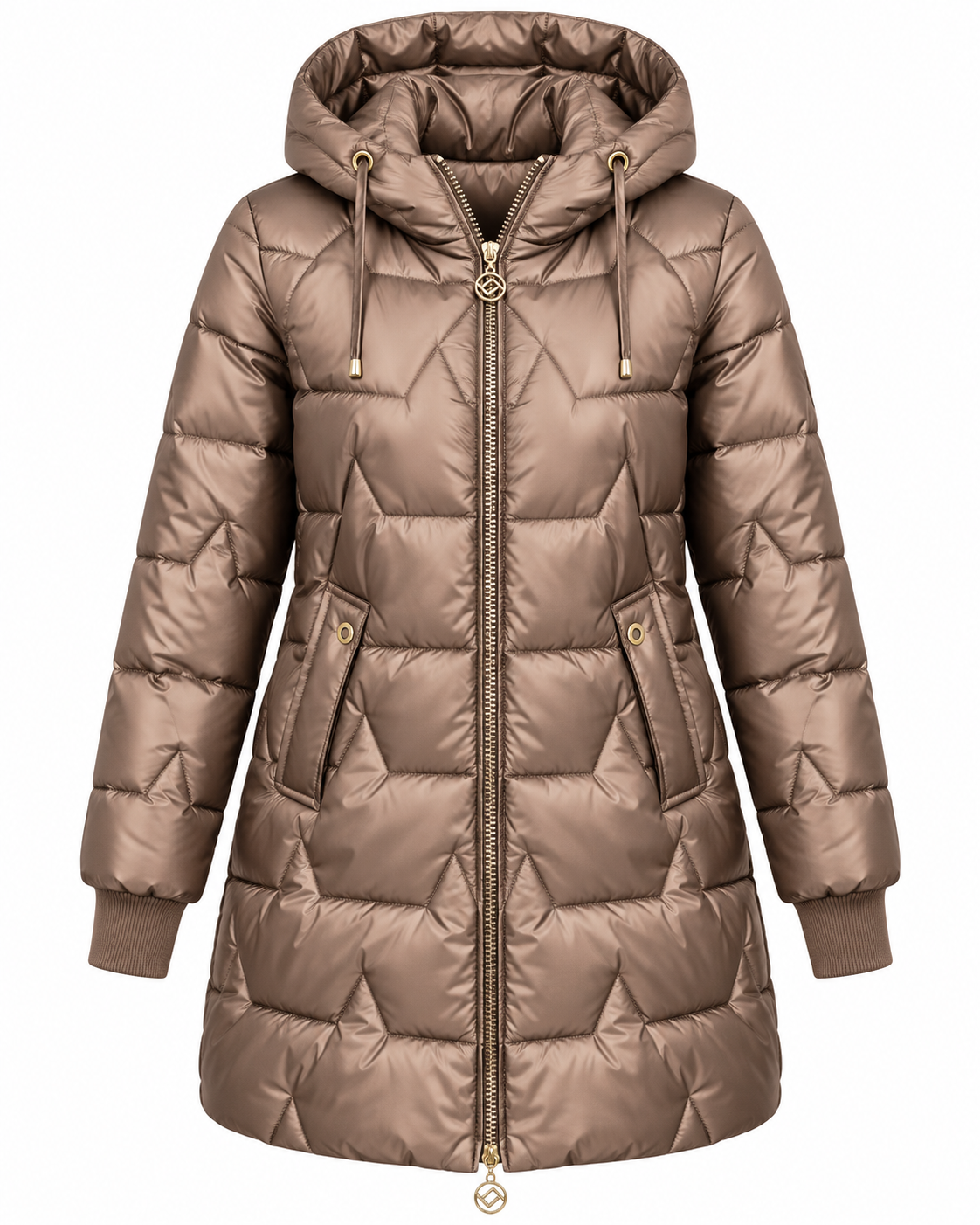 Mila | Women's Warm Hooded Winter Jacket