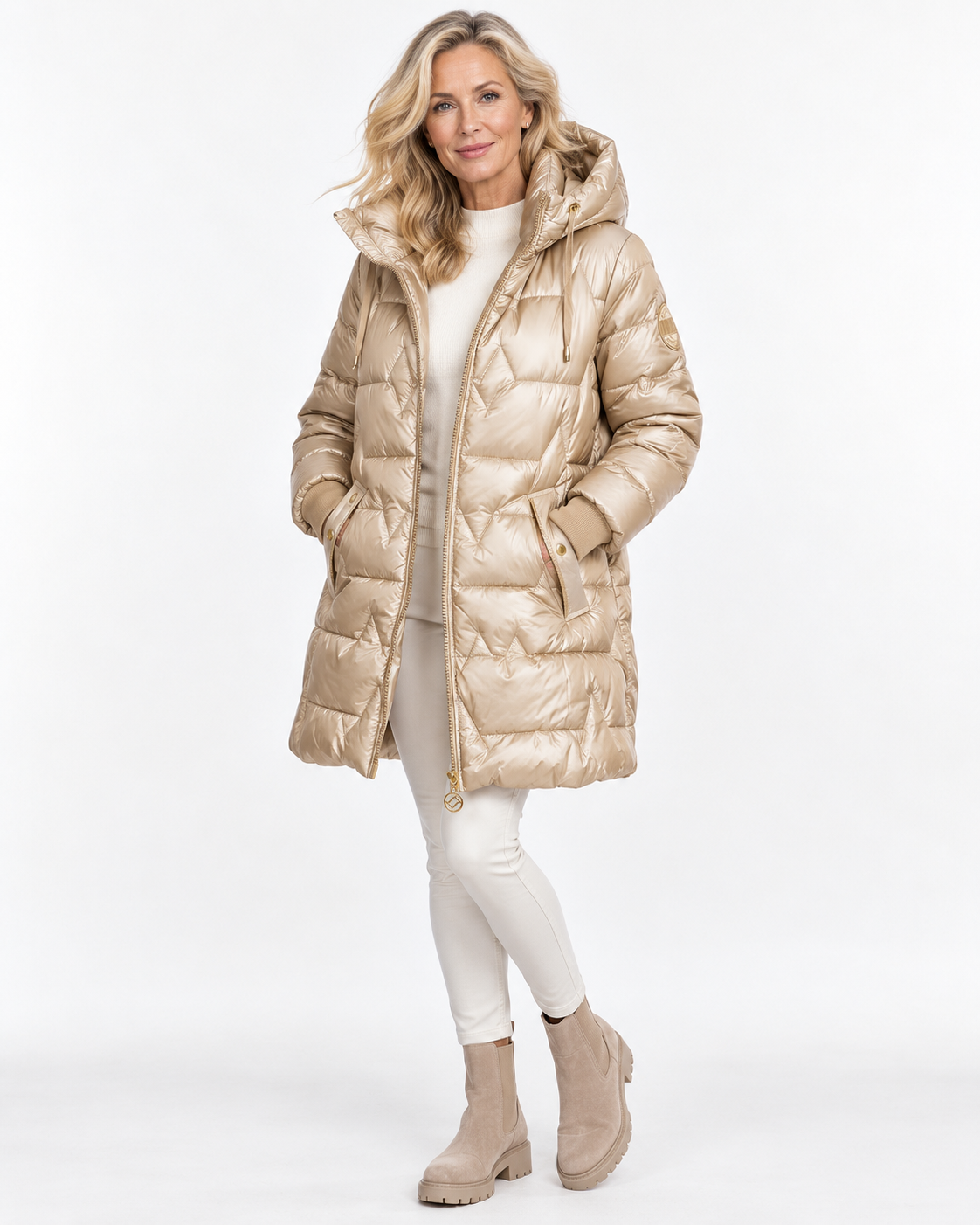 Mila | Women's Warm Hooded Winter Jacket