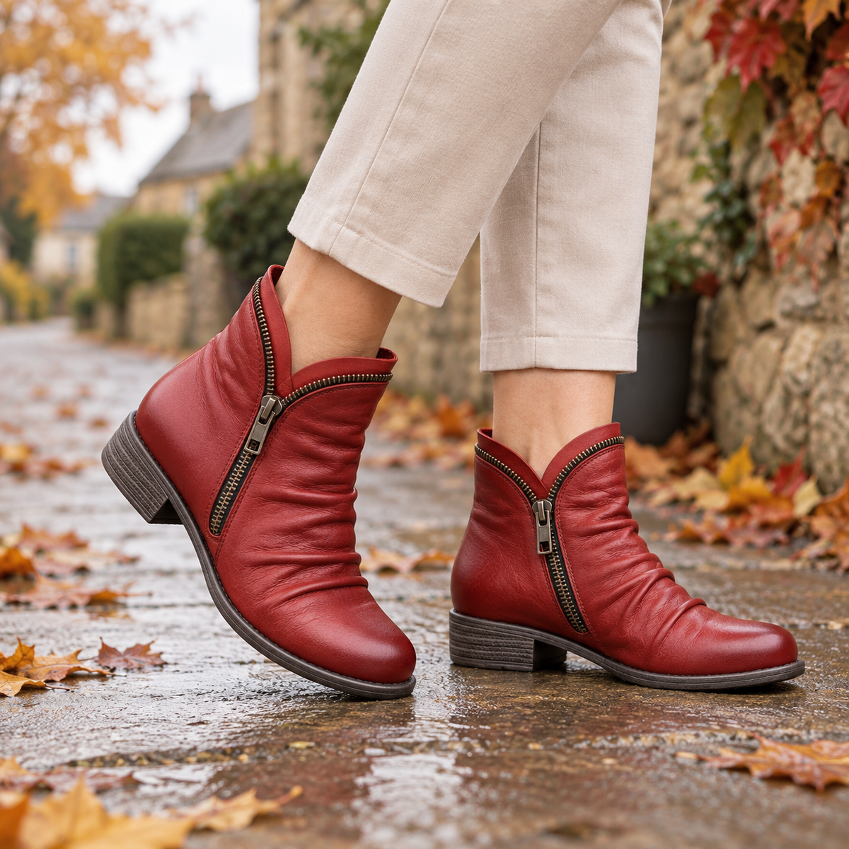 SUZANNE | CHIC & COMFORTABLE ANKLE BOOTS