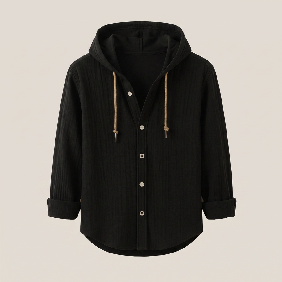 LANGFORD HOODED SHIRT JACKET