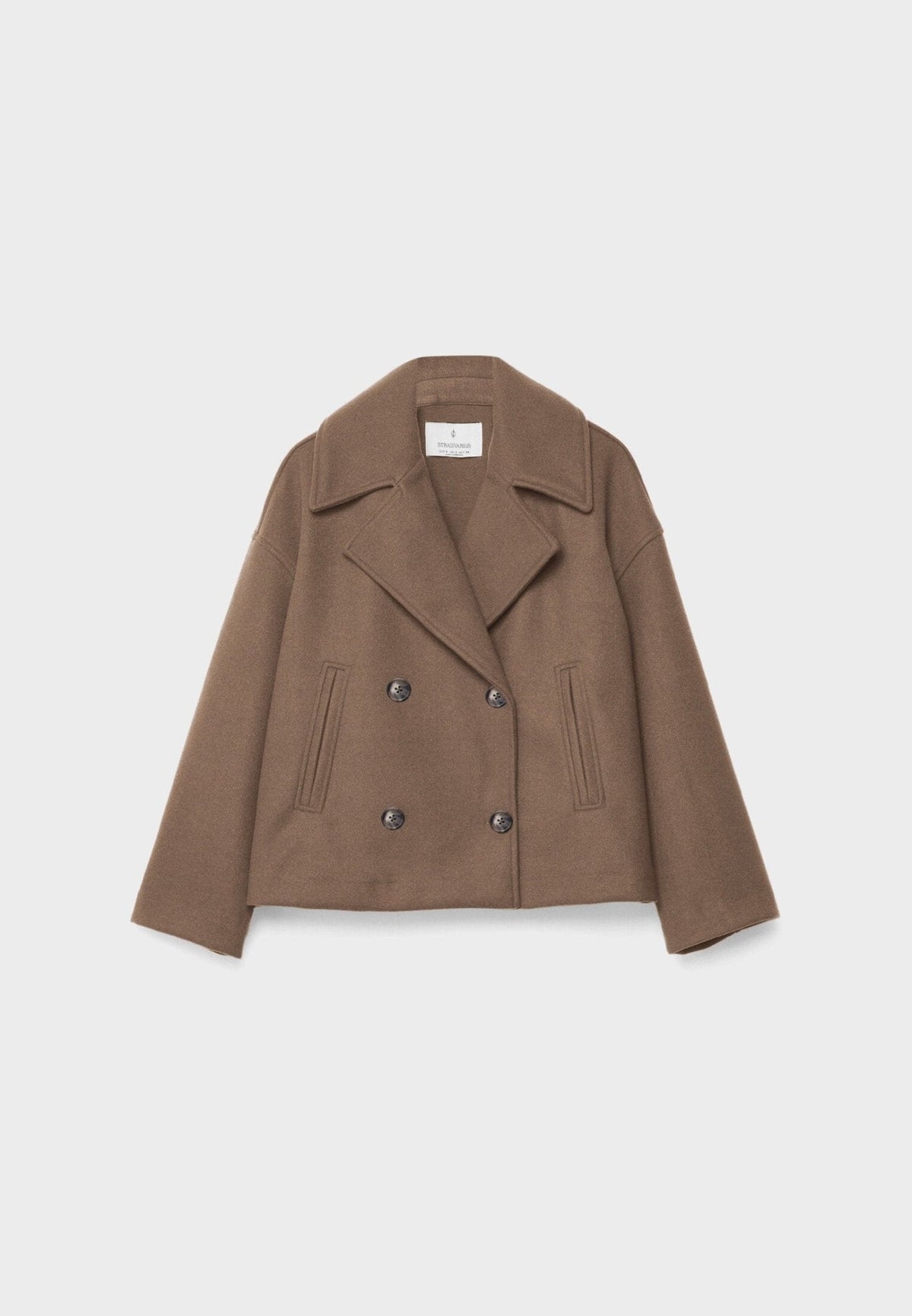 Elegant Comfortable Double-Breasted Jacket